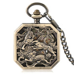 Qilin Mechanische Taschenuhr