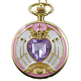 Purple Love Pocket Watch