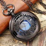 Starry Blue Pocket Watch