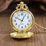 Golden Bloom Taschenuhr