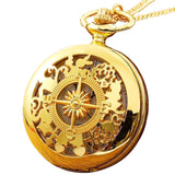 Gold Gear Steampunk Taschenuhr