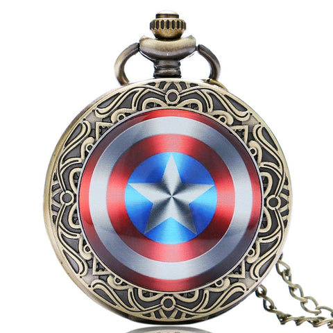 Taschenuhr Captain America