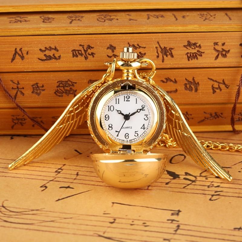 Goldener Schnatz mit Uhr (vergoldet) - Harry Potter - Carat Shop