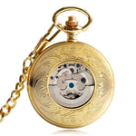 Taschenuhr Mechanisch Goldener Phönix